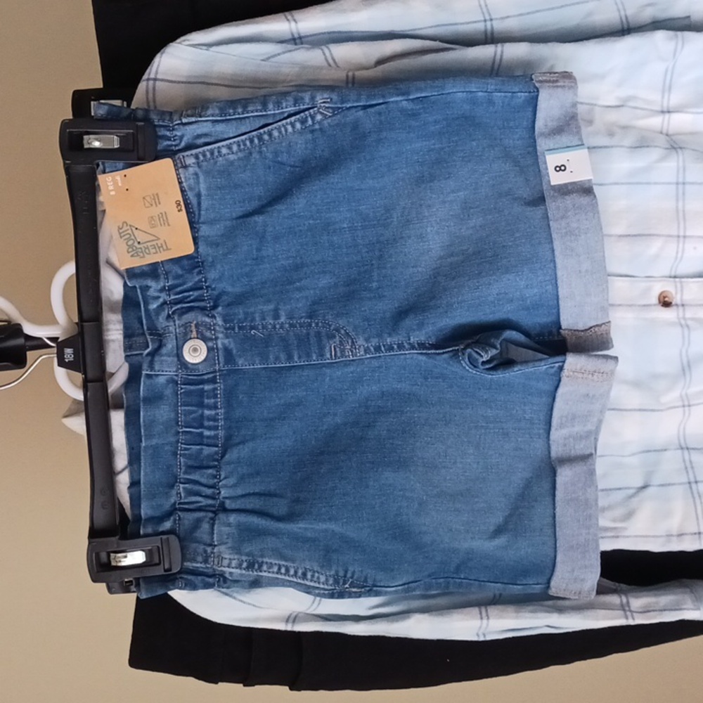 Children's denim shorts👌